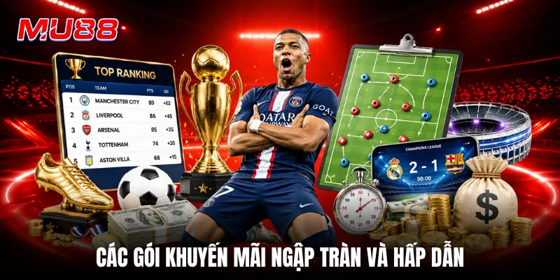 Các gói khuyến mãi ngập tràn và hấp dẫn