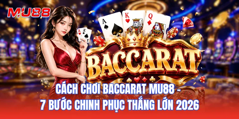 Cách Chơi Baccarat MU88 - 7 Bước Chinh Phục Thắng Lớn 2026