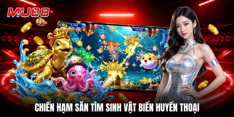 Chiến hạm săn tìm sinh vật biển huyền thoại