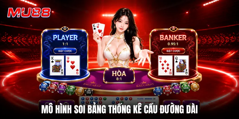 Mô hình soi bảng thống kê cầu đường dài