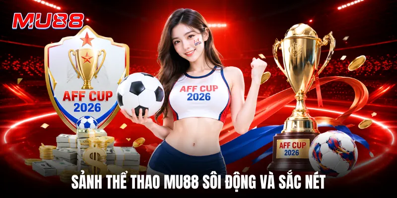 Sảnh thể thao MU88 sôi động và sắc nét